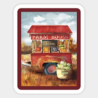 Farm house Sticker